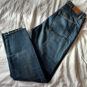 Sezane Classic Blue Denim Jeans